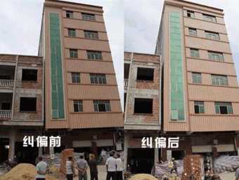 唐山丰南区倾斜纠正